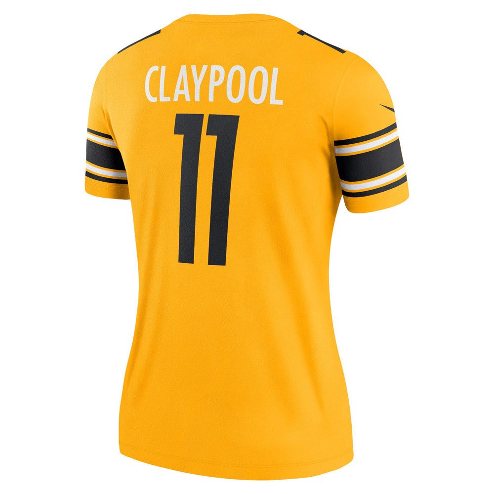 NFL Pittsburgh Steelers (Chase Claypool) Women's Game Football Jersey.